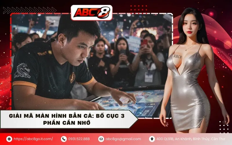 Giải mã màn hình Bắn Cá: Bố cục 3 phần cần nhớ