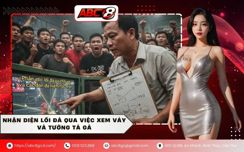 Nhận diện lối đá qua việc xem vảy và tướng tá gà